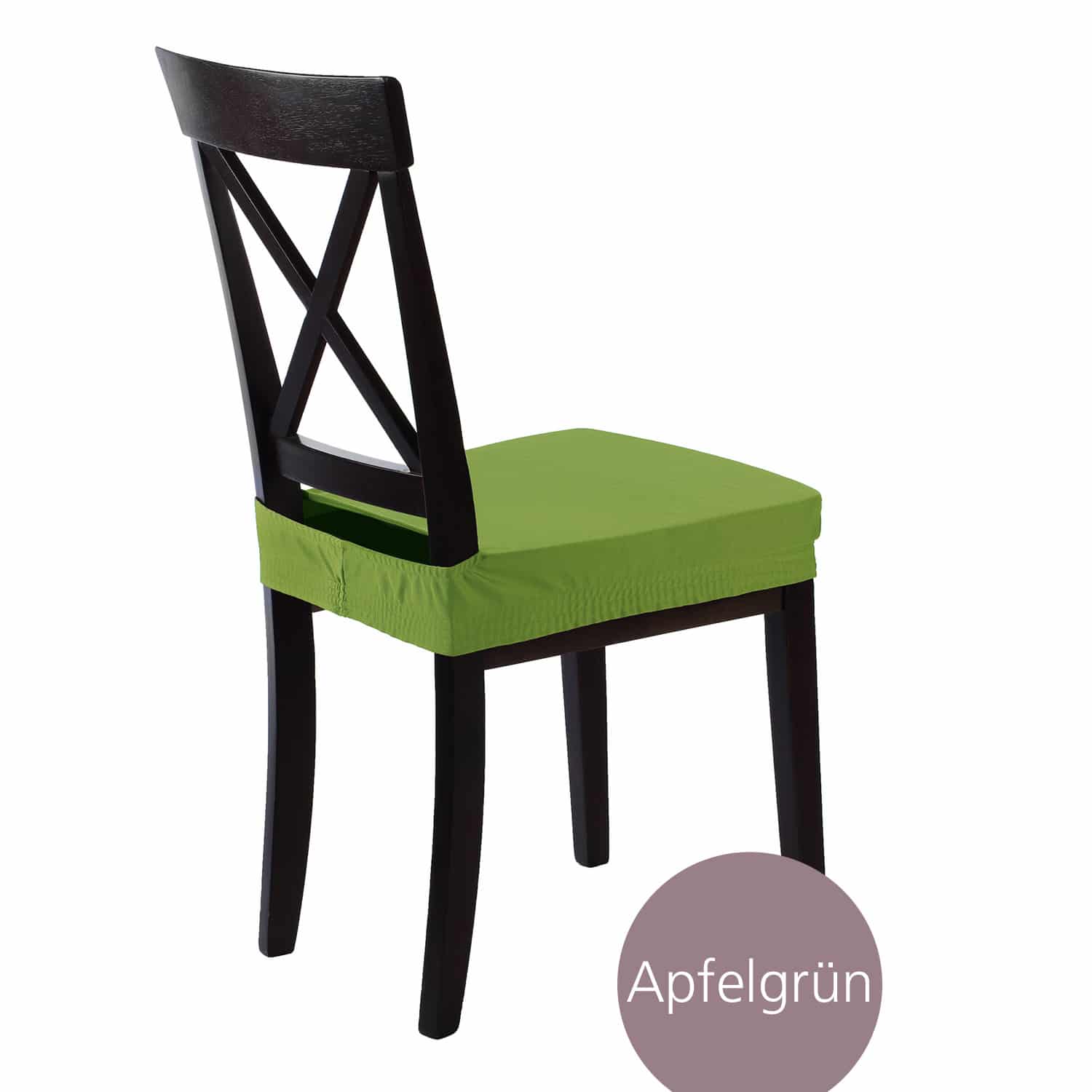 Couvre de Chaise si/ège /élastiques Couverture r/ésistant /à leau Taupe Housse de si/ège SCHEFFLER-Home Marie