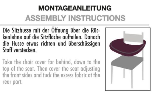  DOLIJA Wasserdichter Esszimmerstuhl-Sitzbezug, PU-Leder-Stuhl- Sitzbezug, Sitzbezug, Stretch-Sitzbezüge for Esszimmerstühle for Wohnzimmer  (Color : Light Gray, Size : 2)